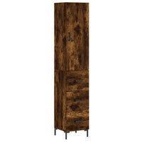 Thumbnail for Highboard Räuchereiche 34,5x34x180 cm Holzwerkstoff