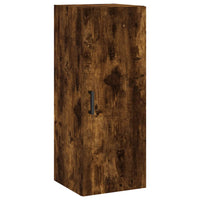 Thumbnail for Highboard Räuchereiche 34,5x34x180 cm Holzwerkstoff
