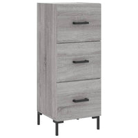 Thumbnail for Highboard Grau Sonoma 34,5x34x180 cm Holzwerkstoff