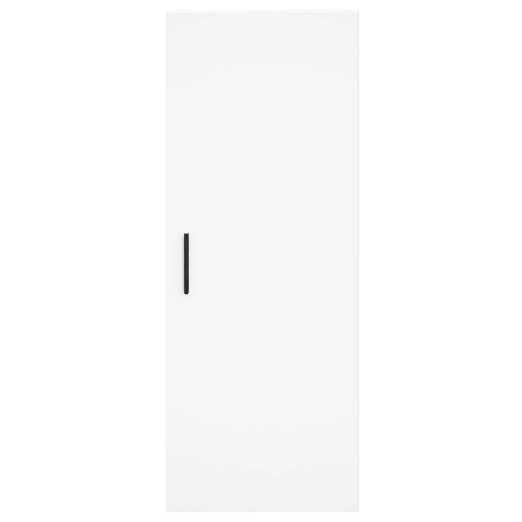 Highboard Weiß 34,5x34x180 cm Holzwerkstoff