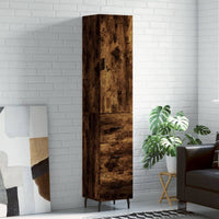 Thumbnail for Highboard Räuchereiche 34,5x34x180 cm Holzwerkstoff