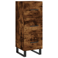 Thumbnail for Highboard Räuchereiche 34,5x34x180 cm Holzwerkstoff