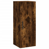 Thumbnail for Highboard Räuchereiche 34,5x34x180 cm Holzwerkstoff