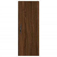 Thumbnail for Highboard Braun Eichen-Optik 34,5x34x180 cm Holzwerkstoff