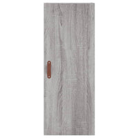 Thumbnail for Highboard Grau Sonoma 34,5x34x180 cm Holzwerkstoff