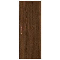 Thumbnail for Highboard Braun Eichen-Optik 34,5x34x180 cm Holzwerkstoff