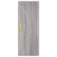 Thumbnail for Highboard Grau Sonoma 34,5x34x180 cm Holzwerkstoff