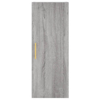 Thumbnail for Highboard Grau Sonoma 34,5x34x180 cm Holzwerkstoff