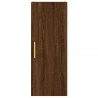 Thumbnail for Highboard Braun Eichen-Optik 34,5x34x180 cm Holzwerkstoff