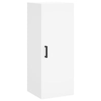 Thumbnail for Highboard Weiß 34,5x34x180 cm Holzwerkstoff