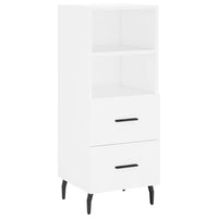Thumbnail for Highboard Weiß 34,5x34x180 cm Holzwerkstoff
