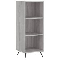 Thumbnail for Highboard Grau Sonoma 34,5x34x180 cm Holzwerkstoff