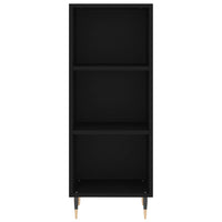 Thumbnail for Highboard Schwarz 34,5x34x180 cm Holzwerkstoff