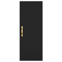 Thumbnail for Highboard Schwarz 34,5x34x180 cm Holzwerkstoff