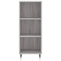 Thumbnail for Highboard Grau Sonoma 34,5x34x180 cm Holzwerkstoff