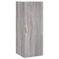 Thumbnail for Highboard Grau Sonoma 34,5x34x180 cm Holzwerkstoff