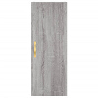 Thumbnail for Highboard Grau Sonoma 34,5x34x180 cm Holzwerkstoff