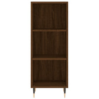 Thumbnail for Highboard Braun Eichen-Optik 34,5x34x180 cm Holzwerkstoff