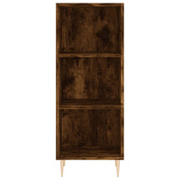 Thumbnail for Highboard Räuchereiche 34,5x34x180 cm Holzwerkstoff