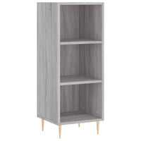 Thumbnail for Highboard Grau Sonoma 34,5x34x180 cm Holzwerkstoff