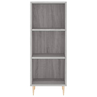 Thumbnail for Highboard Grau Sonoma 34,5x34x180 cm Holzwerkstoff
