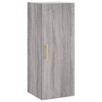 Thumbnail for Highboard Grau Sonoma 34,5x34x180 cm Holzwerkstoff