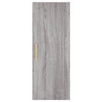 Thumbnail for Highboard Grau Sonoma 34,5x34x180 cm Holzwerkstoff