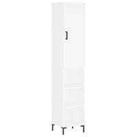 Thumbnail for Highboard Weiß 34,5x34x180 cm Holzwerkstoff