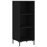 Thumbnail for Highboard Schwarz 34,5x34x180 cm Holzwerkstoff