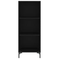 Thumbnail for Highboard Schwarz 34,5x34x180 cm Holzwerkstoff