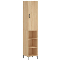 Thumbnail for Highboard Sonoma-Eiche 34,5x34x180 cm Holzwerkstoff