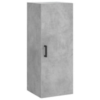 Thumbnail for Highboard Betongrau 34,5x34x180 cm Holzwerkstoff