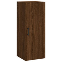 Thumbnail for Highboard Braun Eichen-Optik 34,5x34x180 cm Holzwerkstoff