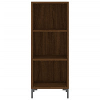 Thumbnail for Highboard Braun Eichen-Optik 34,5x34x180 cm Holzwerkstoff