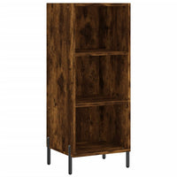 Thumbnail for Highboard Räuchereiche 34,5x34x180 cm Holzwerkstoff