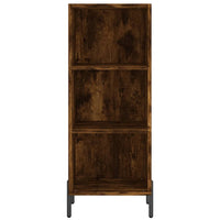 Thumbnail for Highboard Räuchereiche 34,5x34x180 cm Holzwerkstoff