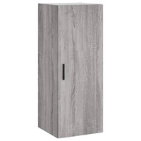 Thumbnail for Highboard Grau Sonoma 34,5x34x180 cm Holzwerkstoff