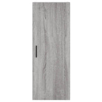 Thumbnail for Highboard Grau Sonoma 34,5x34x180 cm Holzwerkstoff