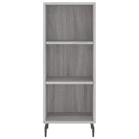 Thumbnail for Highboard Grau Sonoma 34,5x34x180 cm Holzwerkstoff