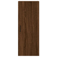 Thumbnail for Highboard Braun Eichen-Optik 34,5x34x180 cm Holzwerkstoff