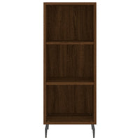 Thumbnail for Highboard Braun Eichen-Optik 34,5x34x180 cm Holzwerkstoff