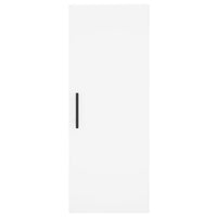Thumbnail for Highboard Weiß 34,5x34x180 cm Holzwerkstoff