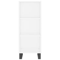 Thumbnail for Highboard Weiß 34,5x34x180 cm Holzwerkstoff