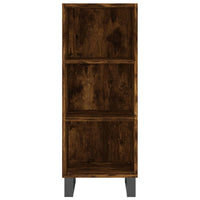 Thumbnail for Highboard Räuchereiche 34,5x34x180 cm Holzwerkstoff