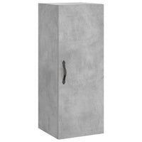 Thumbnail for Highboard Betongrau 34,5x34x180 cm Holzwerkstoff