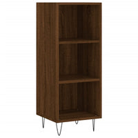 Thumbnail for Highboard Braun Eichen-Optik 34,5x34x180 cm Holzwerkstoff