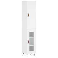 Thumbnail for Highboard Weiß 34,5x34x180 cm Holzwerkstoff