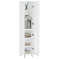 Thumbnail for Highboard Weiß 34,5x34x180 cm Holzwerkstoff
