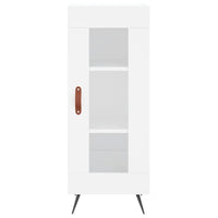 Thumbnail for Highboard Weiß 34,5x34x180 cm Holzwerkstoff