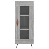 Thumbnail for Highboard Grau Sonoma 34,5x34x180 cm Holzwerkstoff